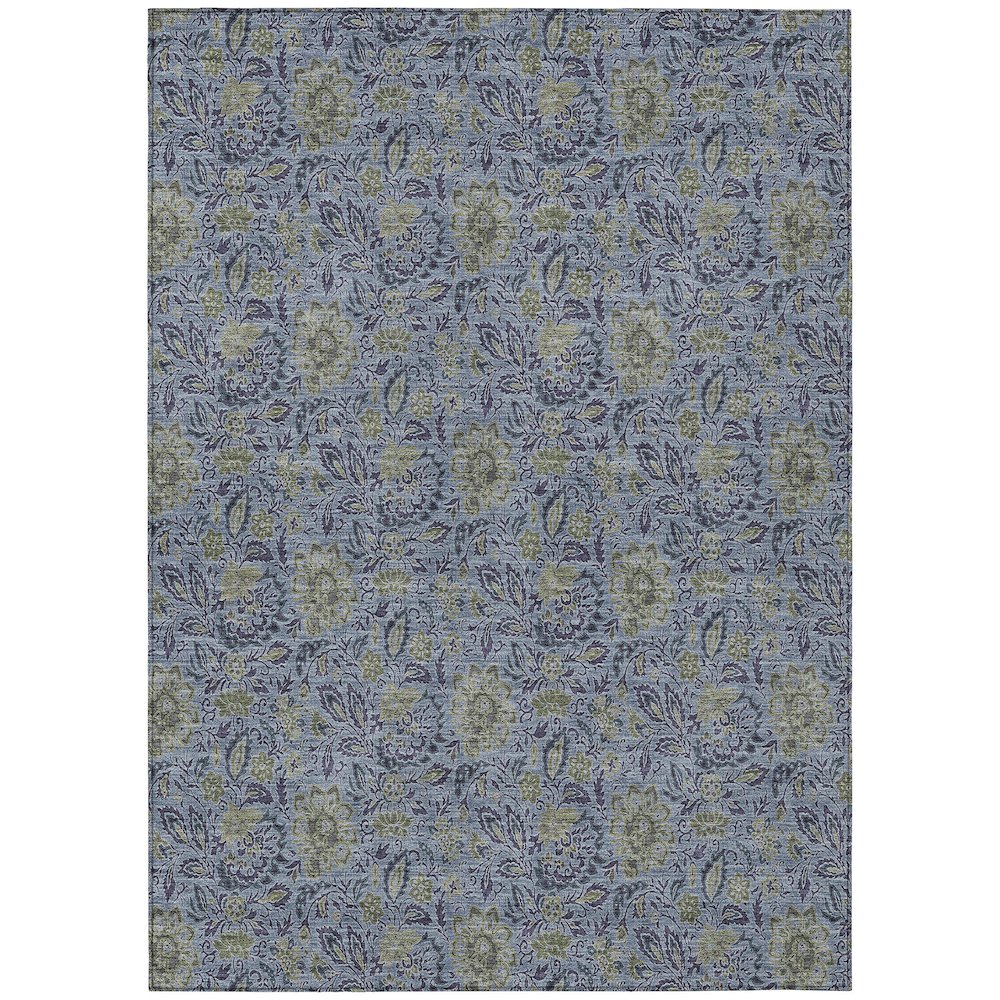 Chantille ACN660 Blue 3' x 5' Rug. Picture 1