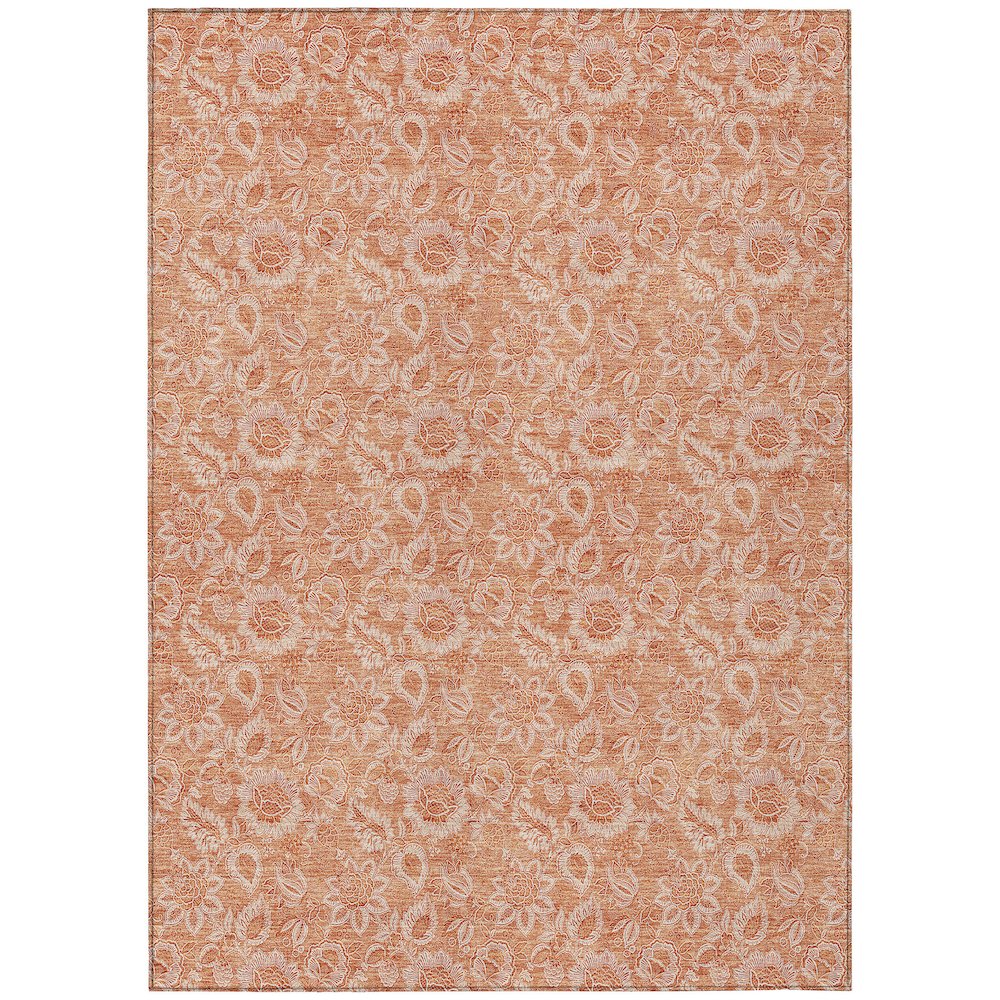 Chantille ACN662 Orange 3' x 5' Rug. Picture 1