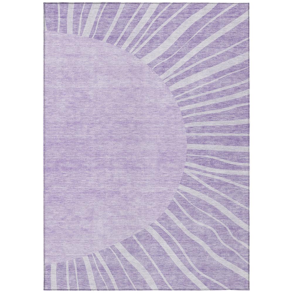 Chantille ACN668 Purple 3' x 5' Rug. Picture 1