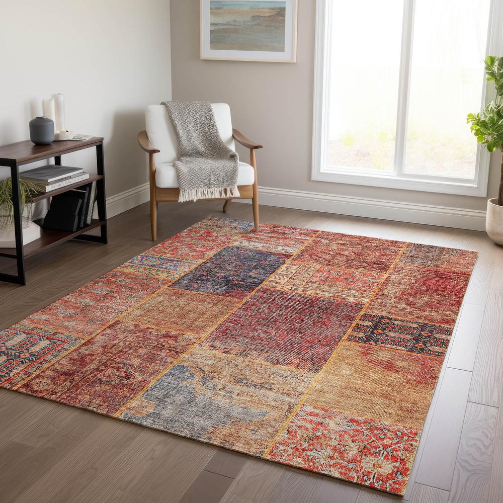 Chantille ACN669 Red 3' x 5' Rug. Picture 6
