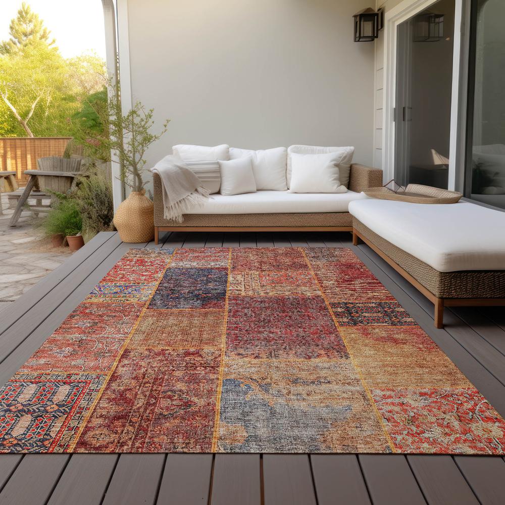 Chantille ACN669 Red 3' x 5' Rug. Picture 8