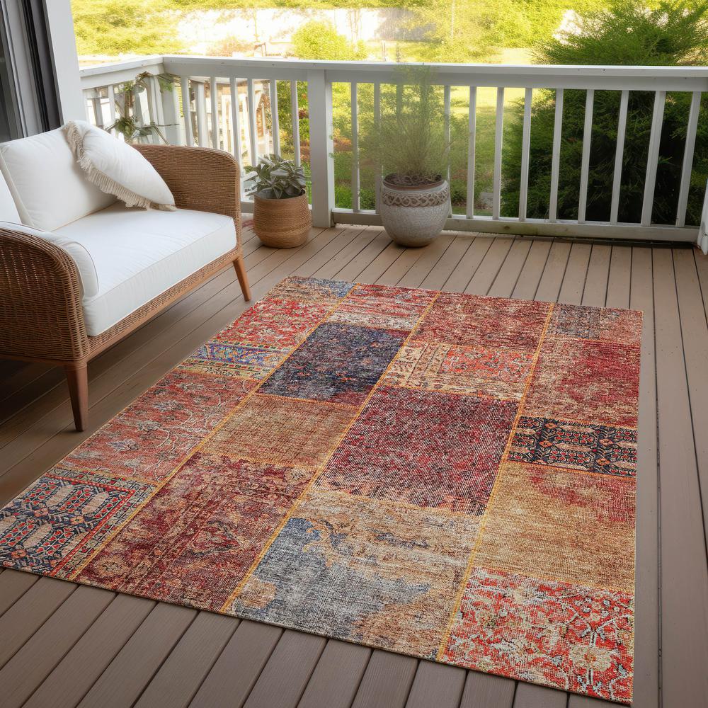 Chantille ACN669 Red 3' x 5' Rug. Picture 9