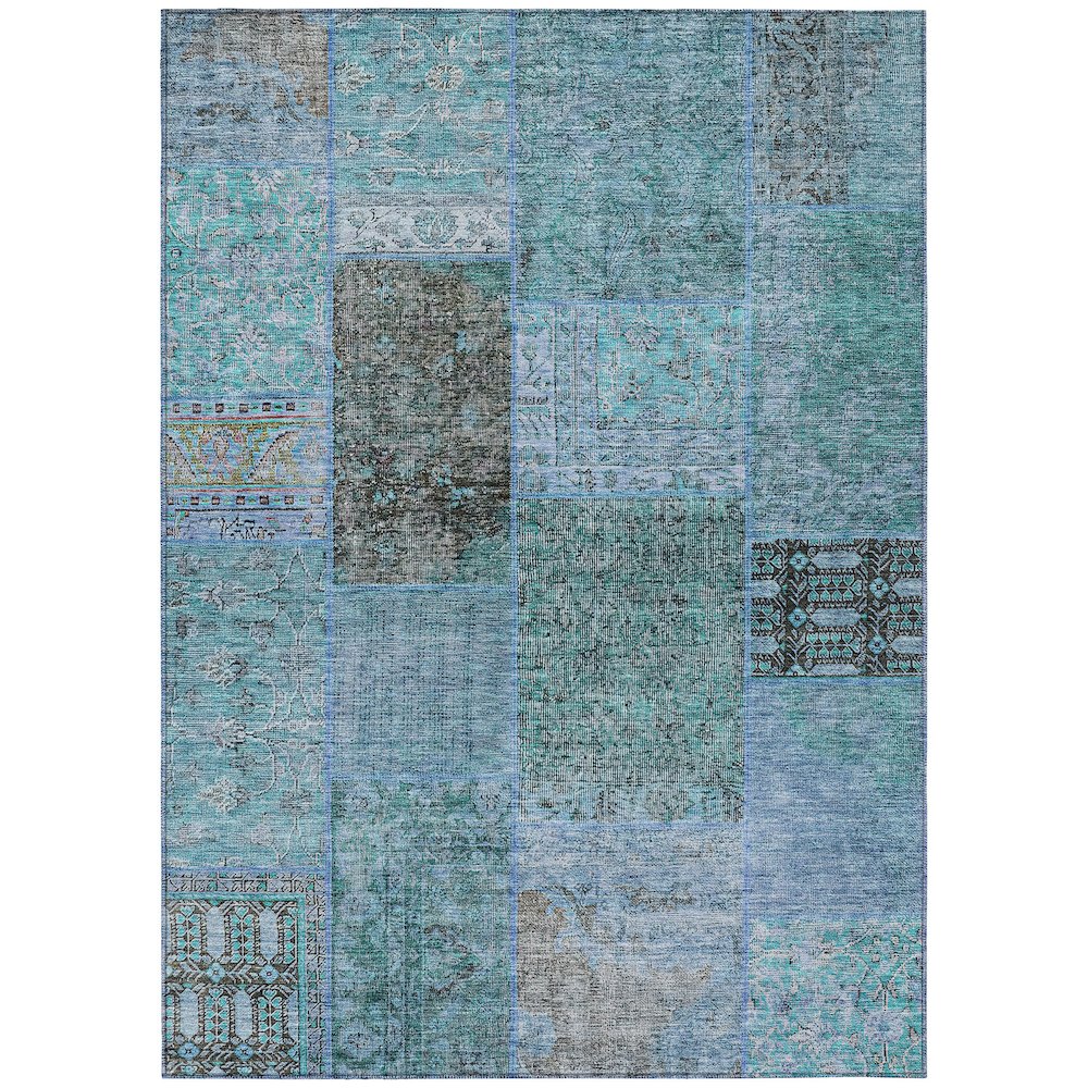 Chantille ACN669 Teal 3' x 5' Rug. Picture 1