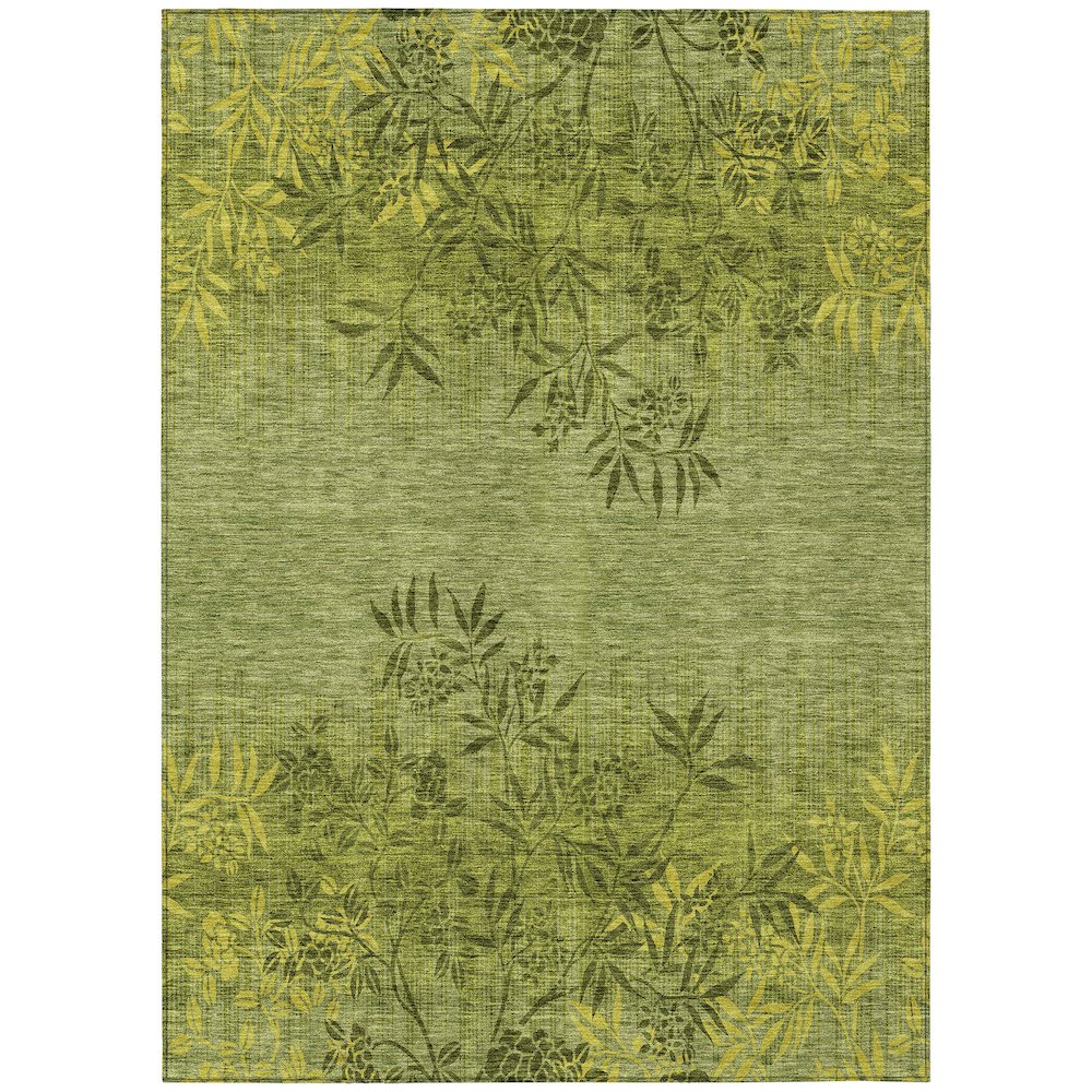 Chantille ACN673 Green 3' x 5' Rug. Picture 1