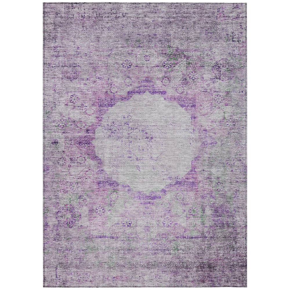 Chantille ACN675 Purple 3' x 5' Rug. Picture 1