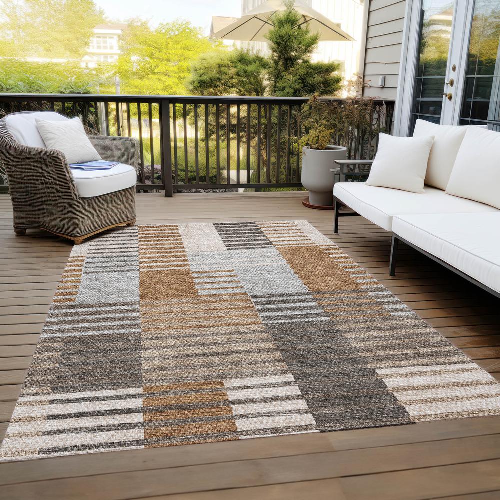 Chantille ACN687 Orange 3' x 5' Rug. Picture 9