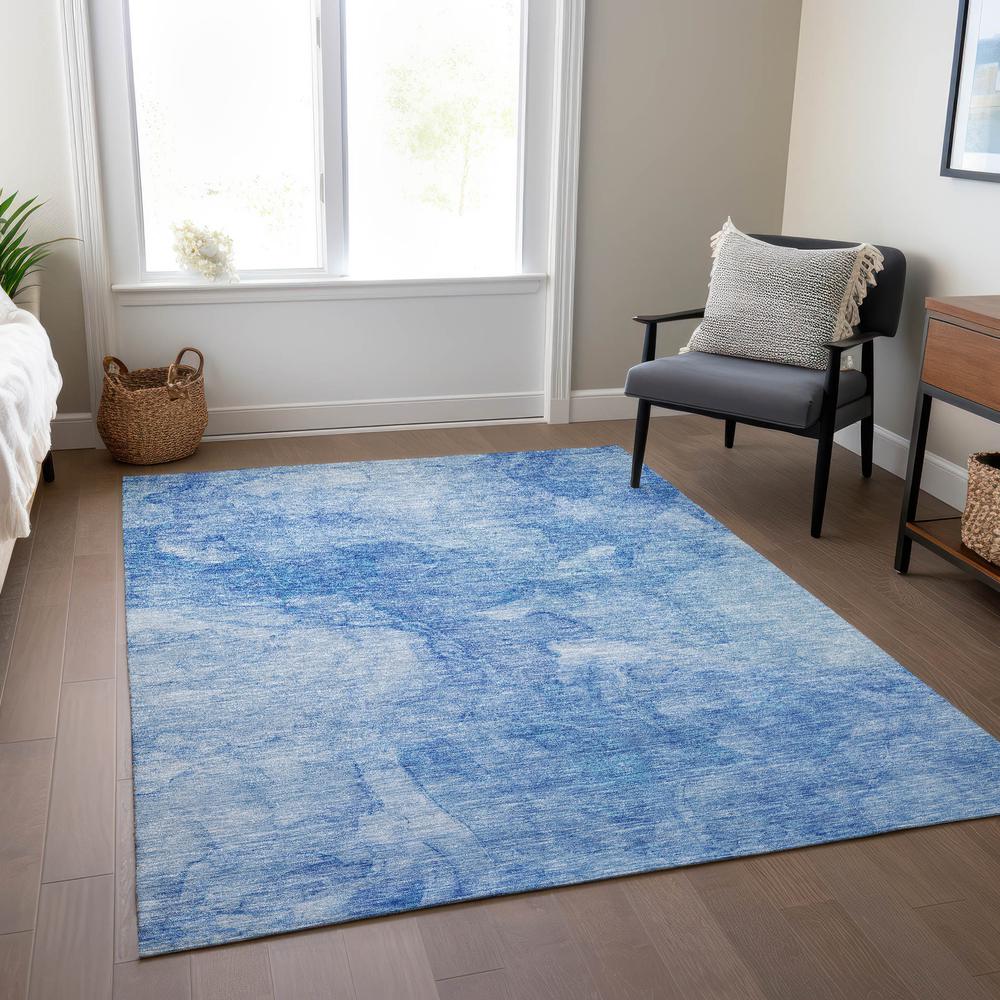 Chantille ACN688 Blue 3' x 5' Rug. Picture 6