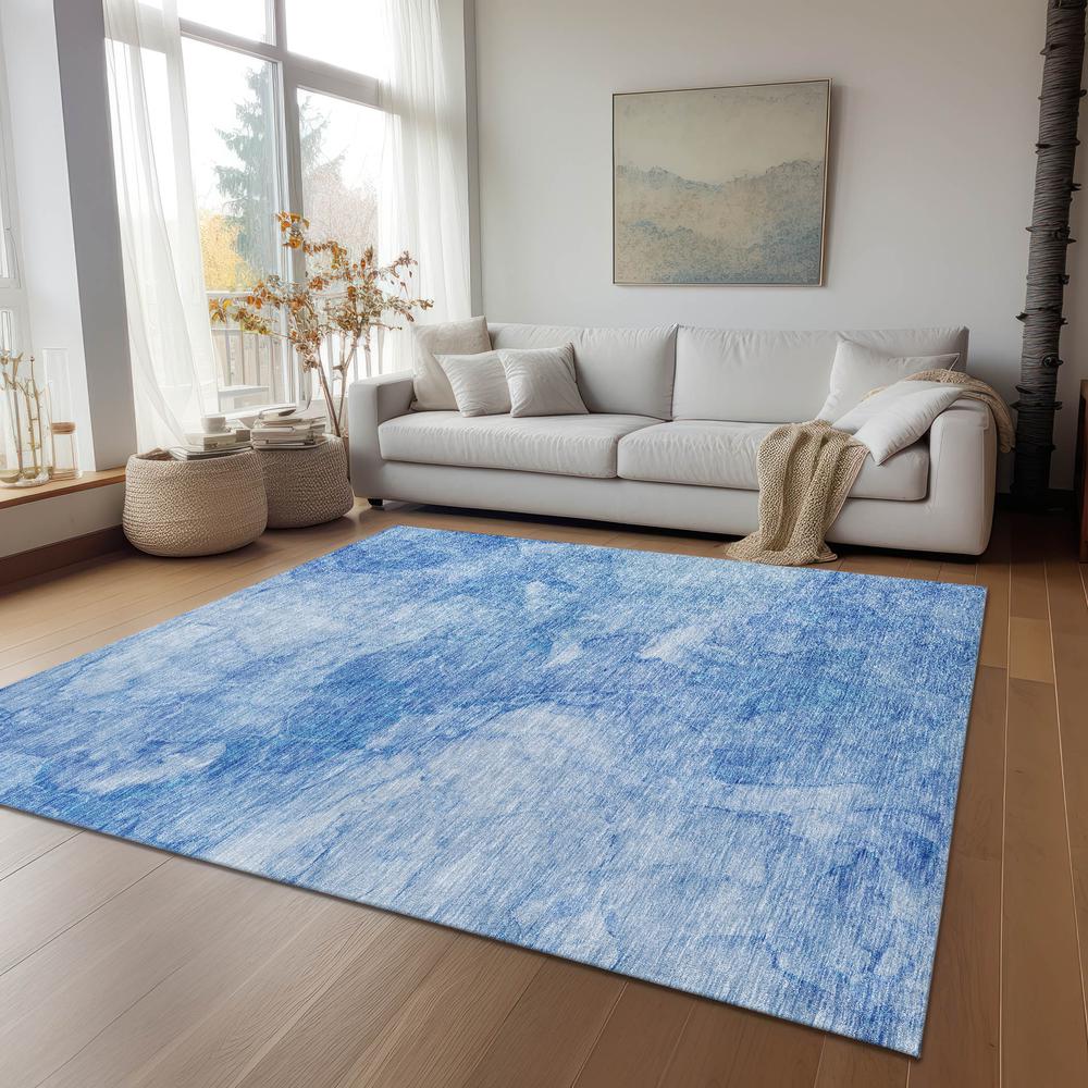 Chantille ACN688 Blue 3' x 5' Rug. Picture 7
