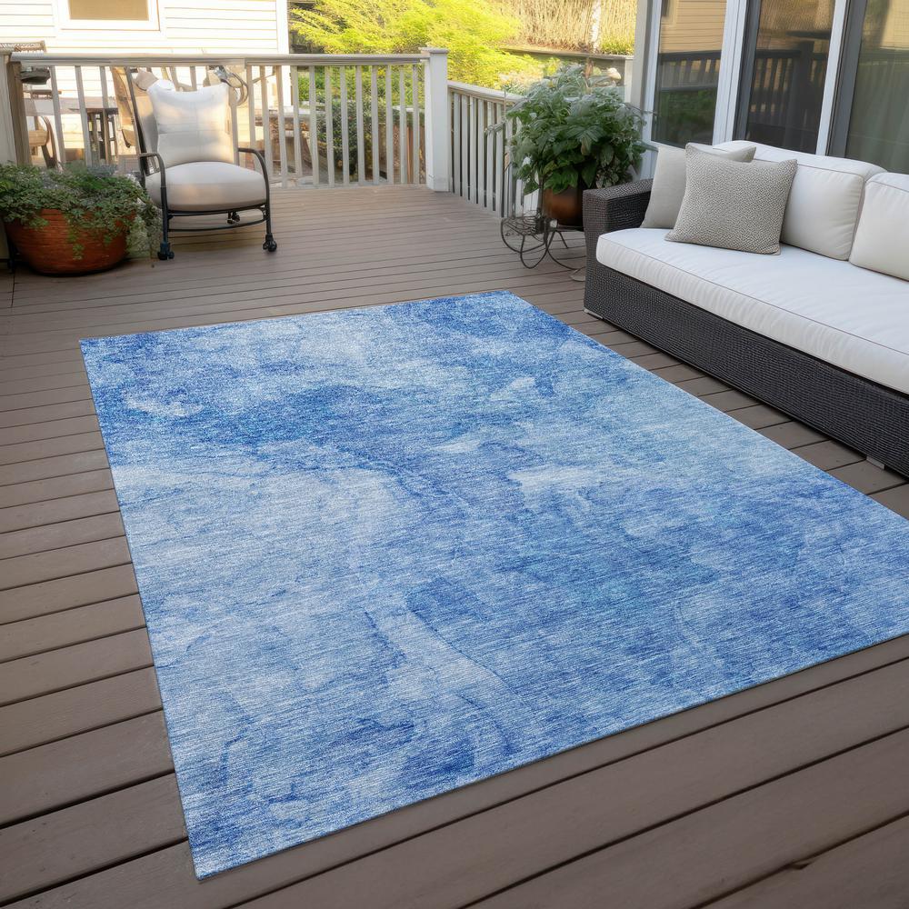 Chantille ACN688 Blue 3' x 5' Rug. Picture 8
