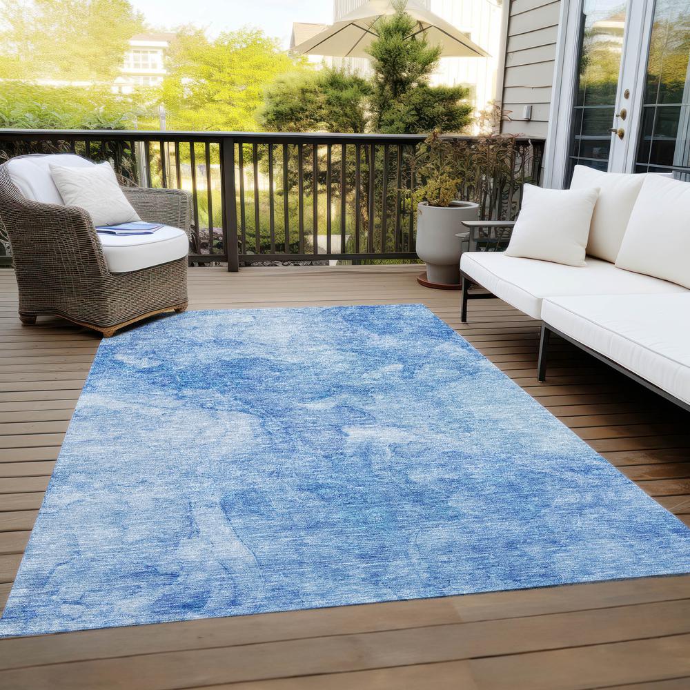 Chantille ACN688 Blue 3' x 5' Rug. Picture 9