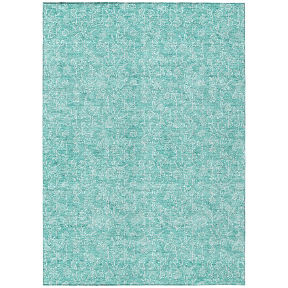 Chantille ACN691 Teal 3' x 5' Rug. Picture 1