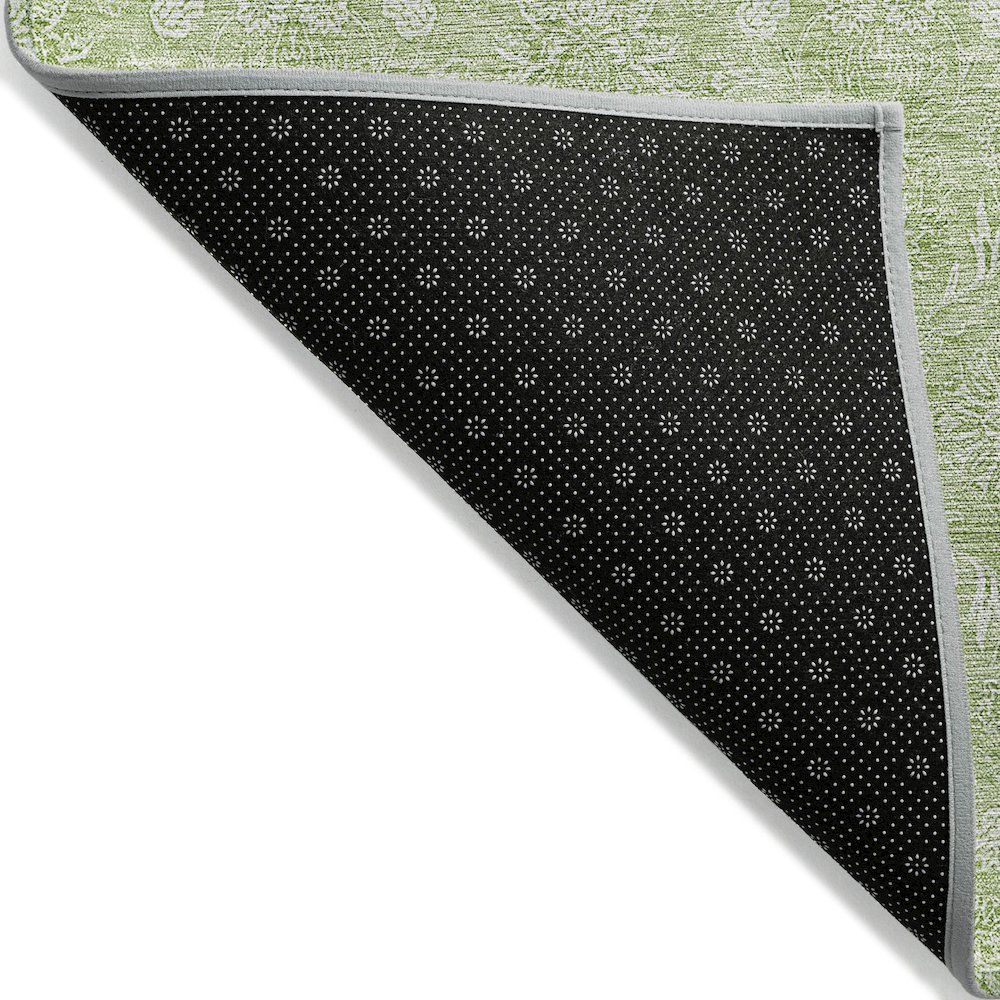 Chantille ACN703 Green 2'3" x 7'6" Rug. Picture 2