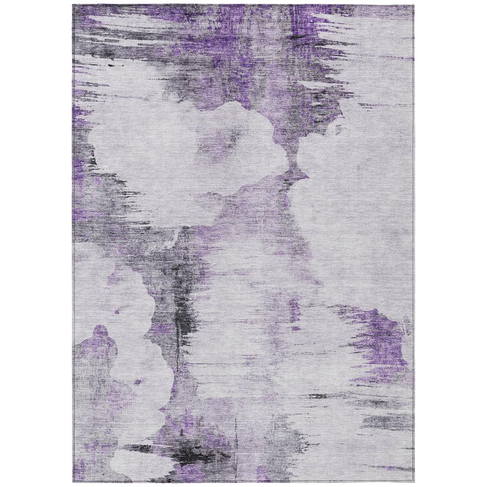 Chantille ACN710 Purple 3' x 5' Rug. Picture 1