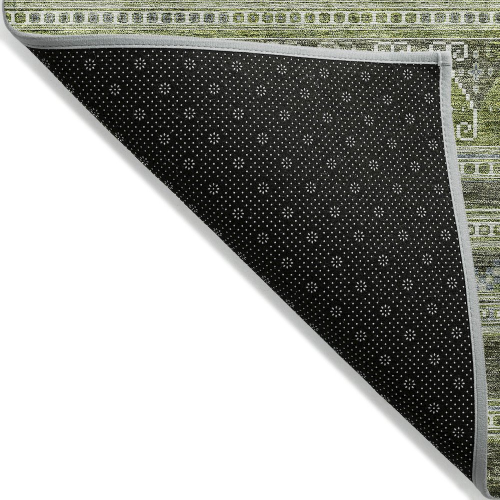 Chantille ACN714 Green 2'3" x 7'6" Rug. Picture 2