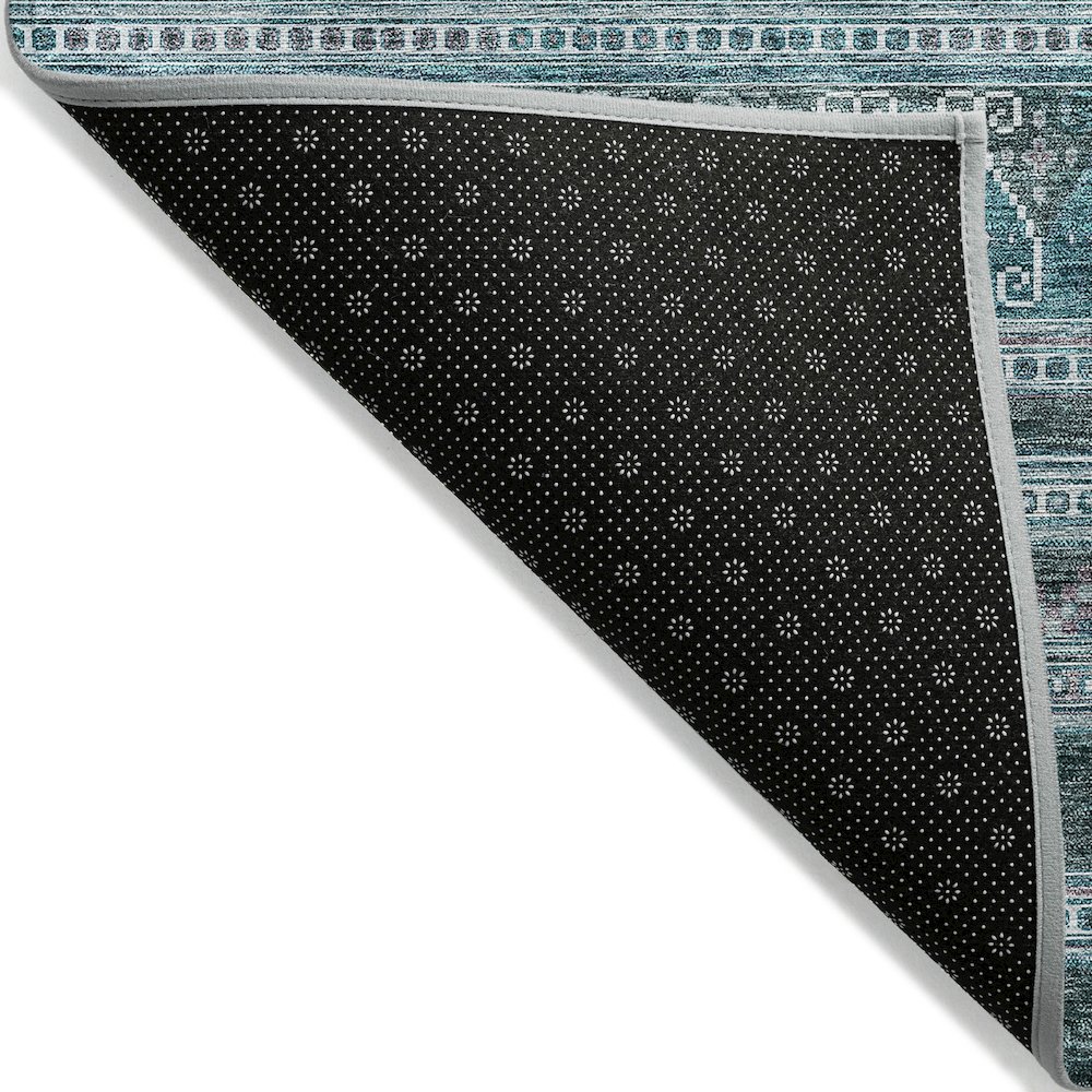 Chantille ACN714 Teal 2'3" x 7'6" Rug. Picture 2