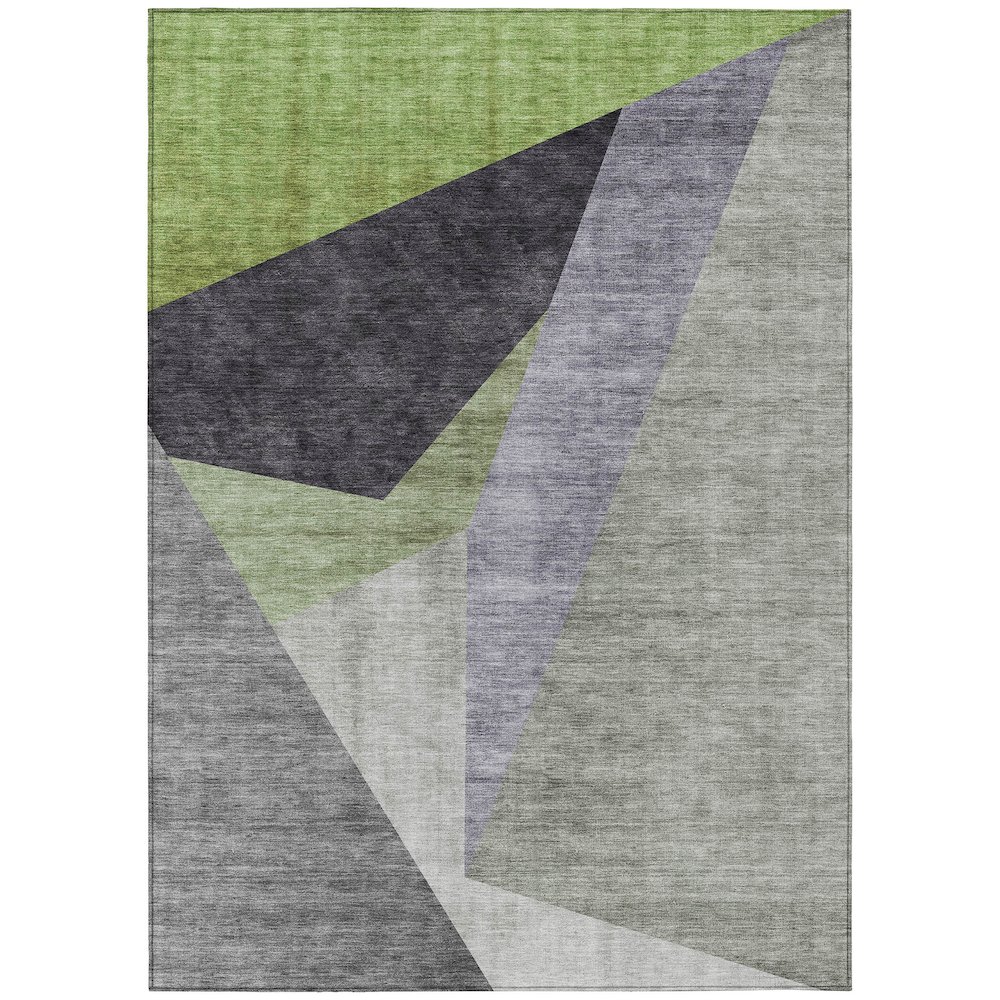 Chantille ACN716 Green 3' x 5' Rug. Picture 1