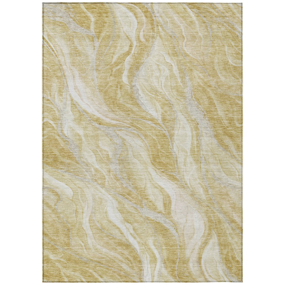 Chantille ACN720 Gold 3' x 5' Rug. Picture 1