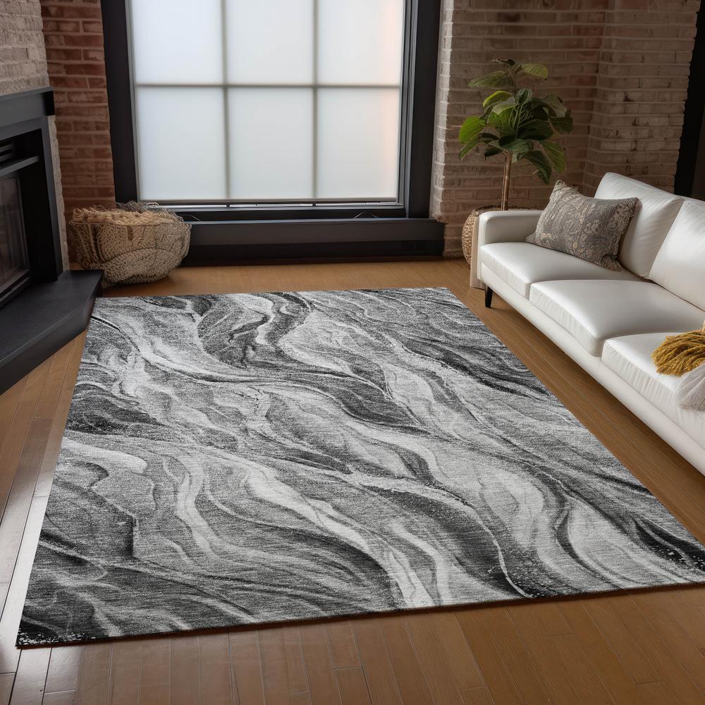 Chantille ACN720 Gray 3' x 5' Rug. Picture 7