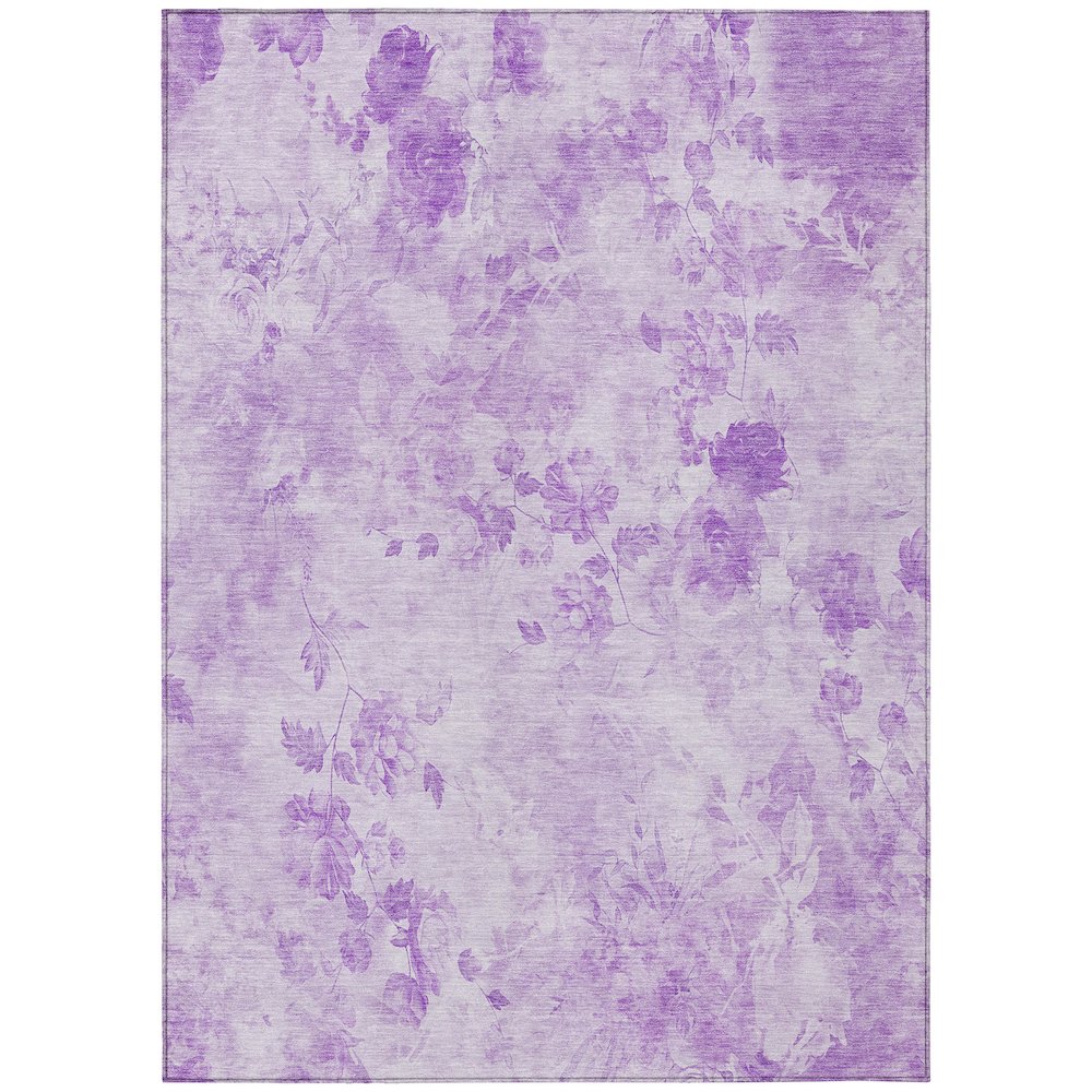 Chantille ACN724 Purple 3' x 5' Rug. Picture 1