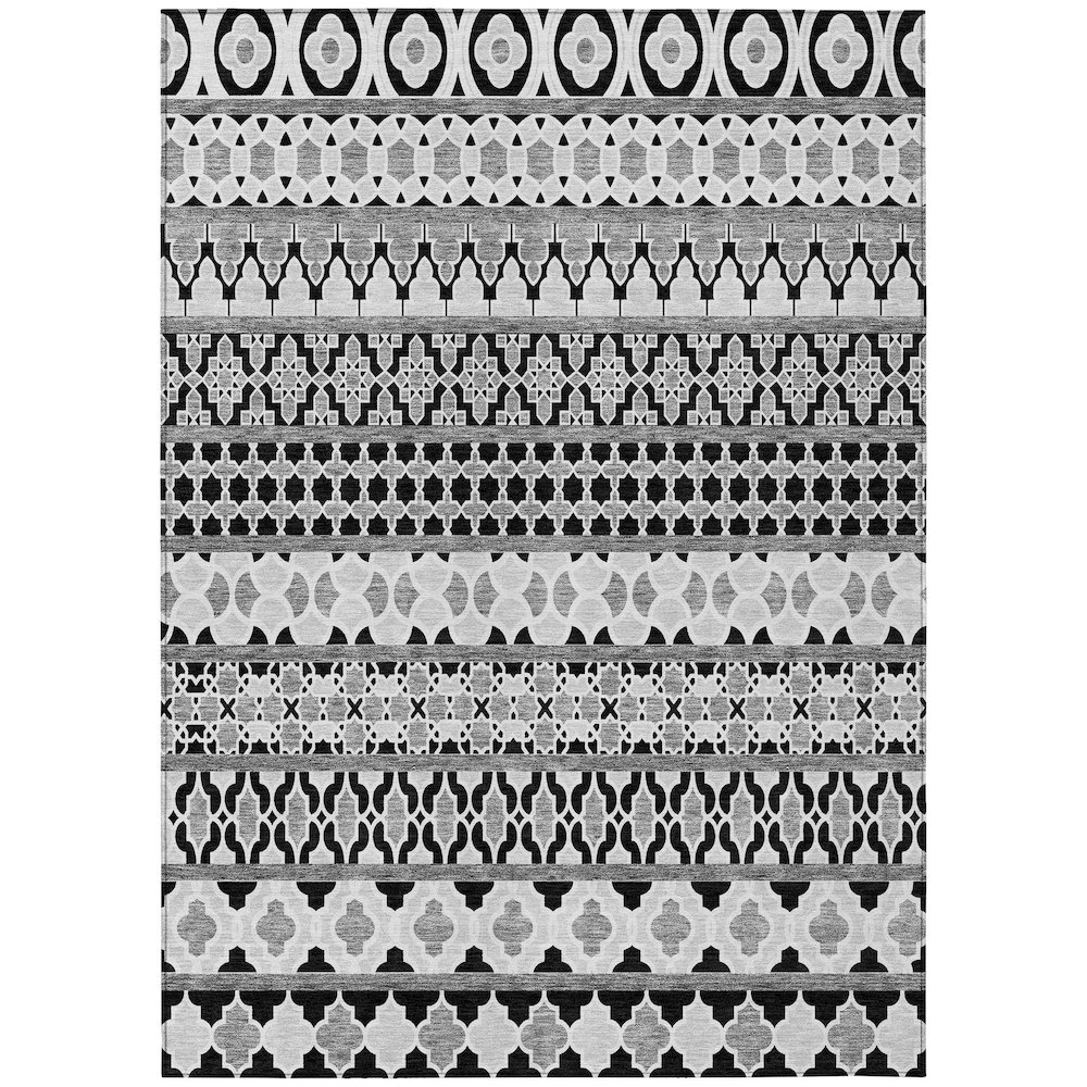 Chantille ACN726 Black 3' x 5' Rug. Picture 1