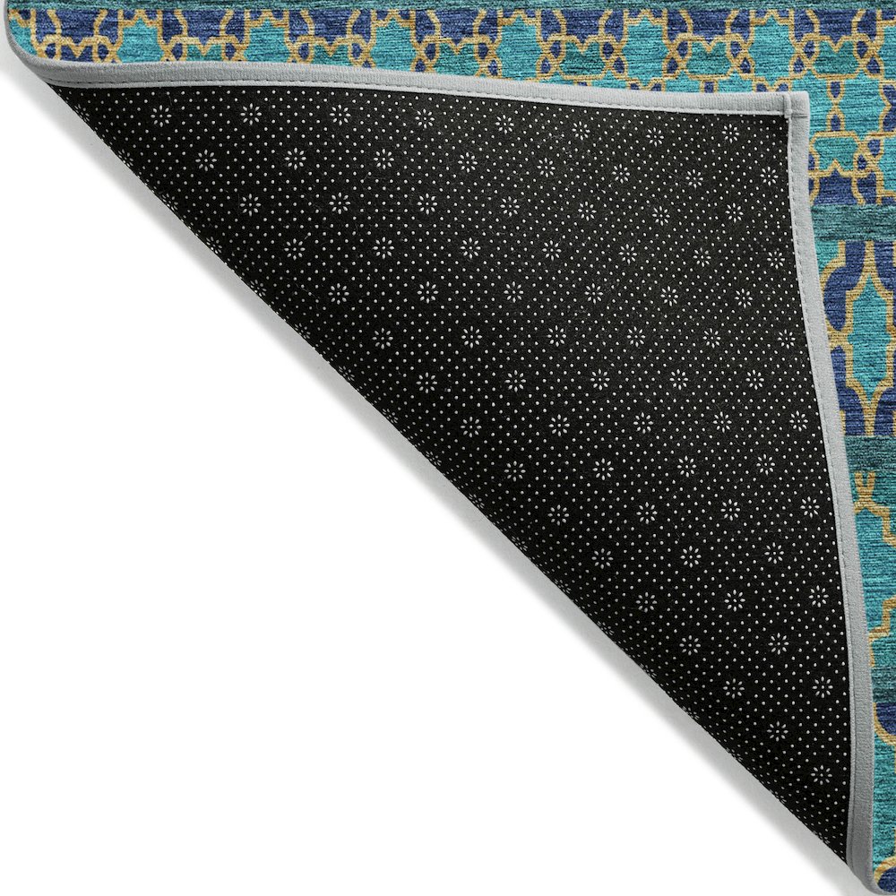Chantille ACN726 Teal 2'3" x 7'6" Rug. Picture 2