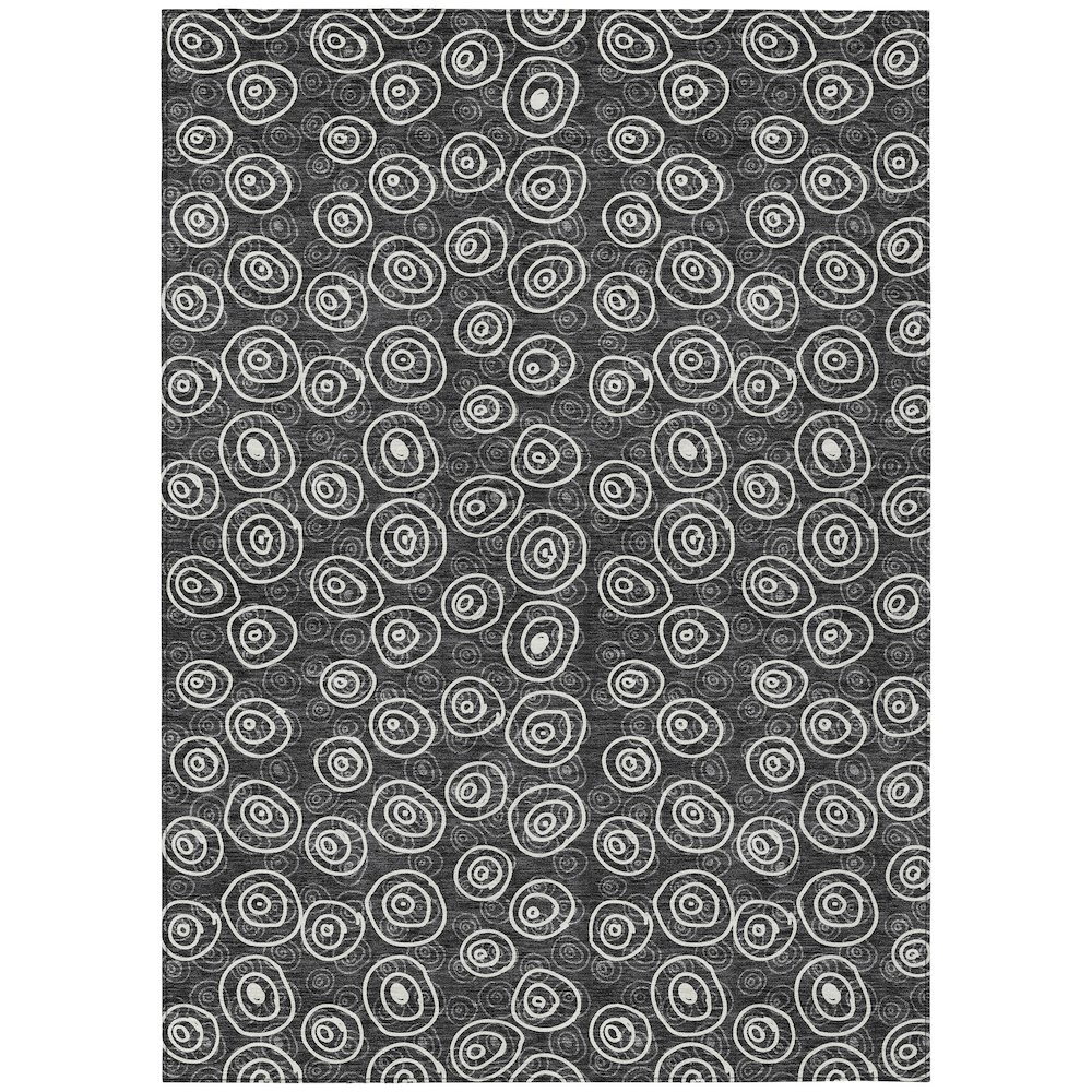 Chantille ACN728 Black 3' x 5' Rug. Picture 1