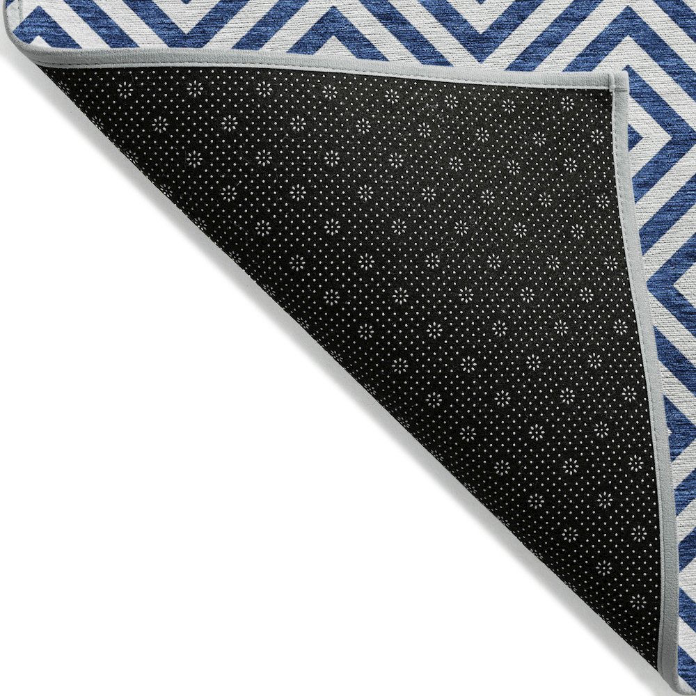 Chantille ACN731 Blue 2'3" x 7'6" Rug. Picture 2