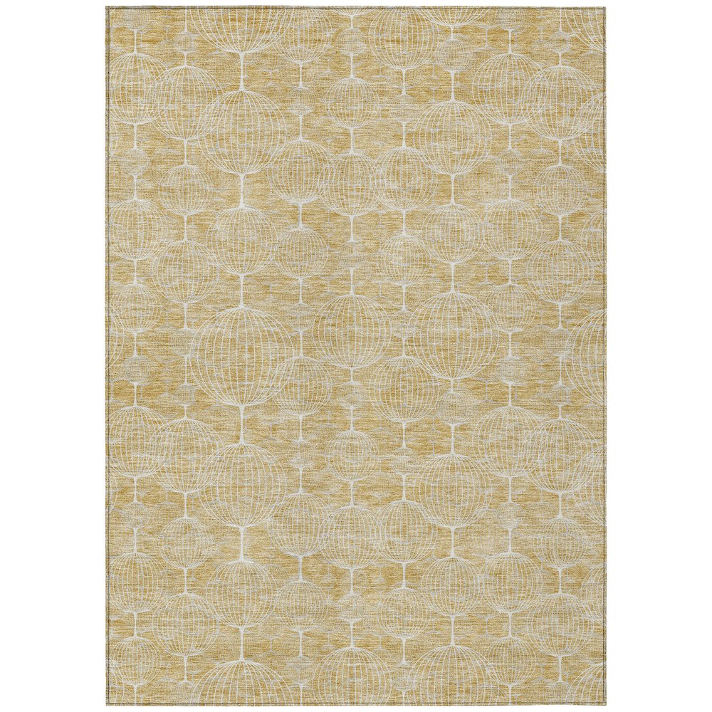 Chantille ACN732 Gold 3' x 5' Rug. Picture 1