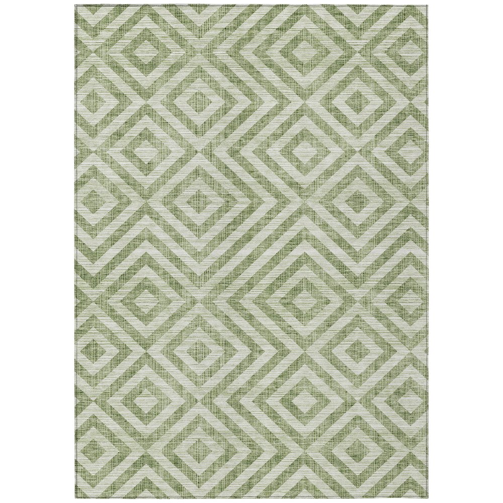Chantille ACN733 Green 3' x 5' Rug. Picture 1