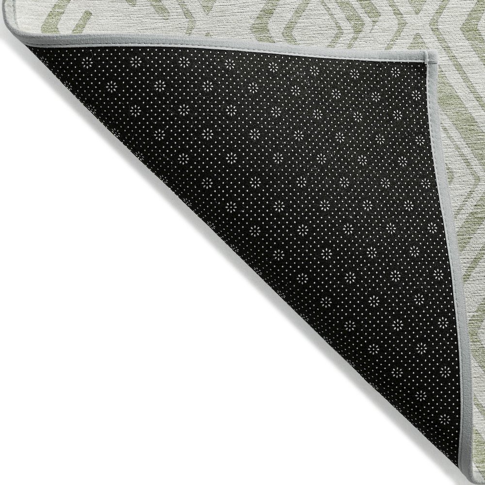 Chantille ACN737 Green 2'3" x 7'6" Rug. Picture 2
