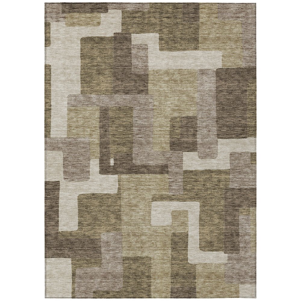Chantille ACN740 Brown 3' x 5' Rug. Picture 1