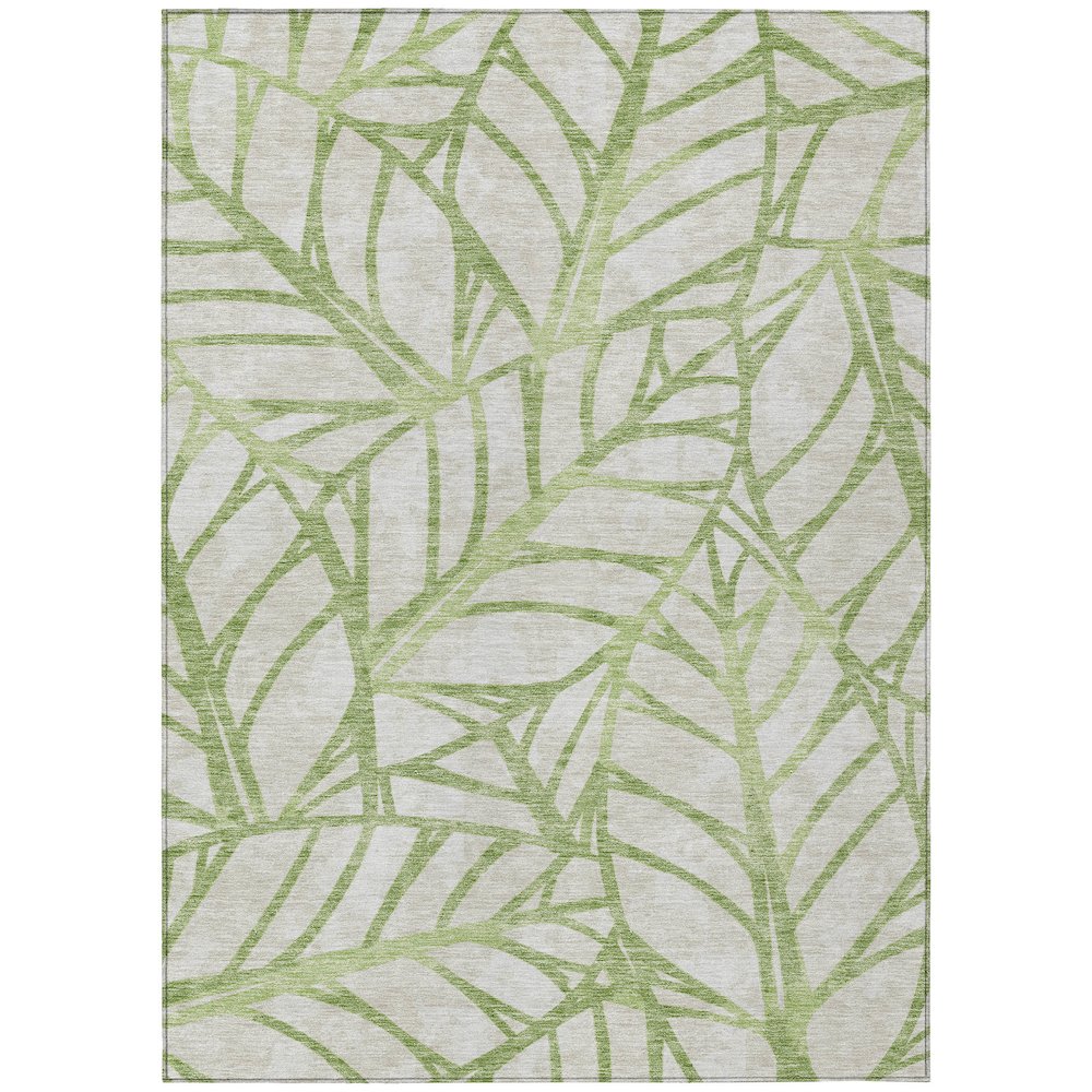 Chantille ACN741 Green 3' x 5' Rug. Picture 1