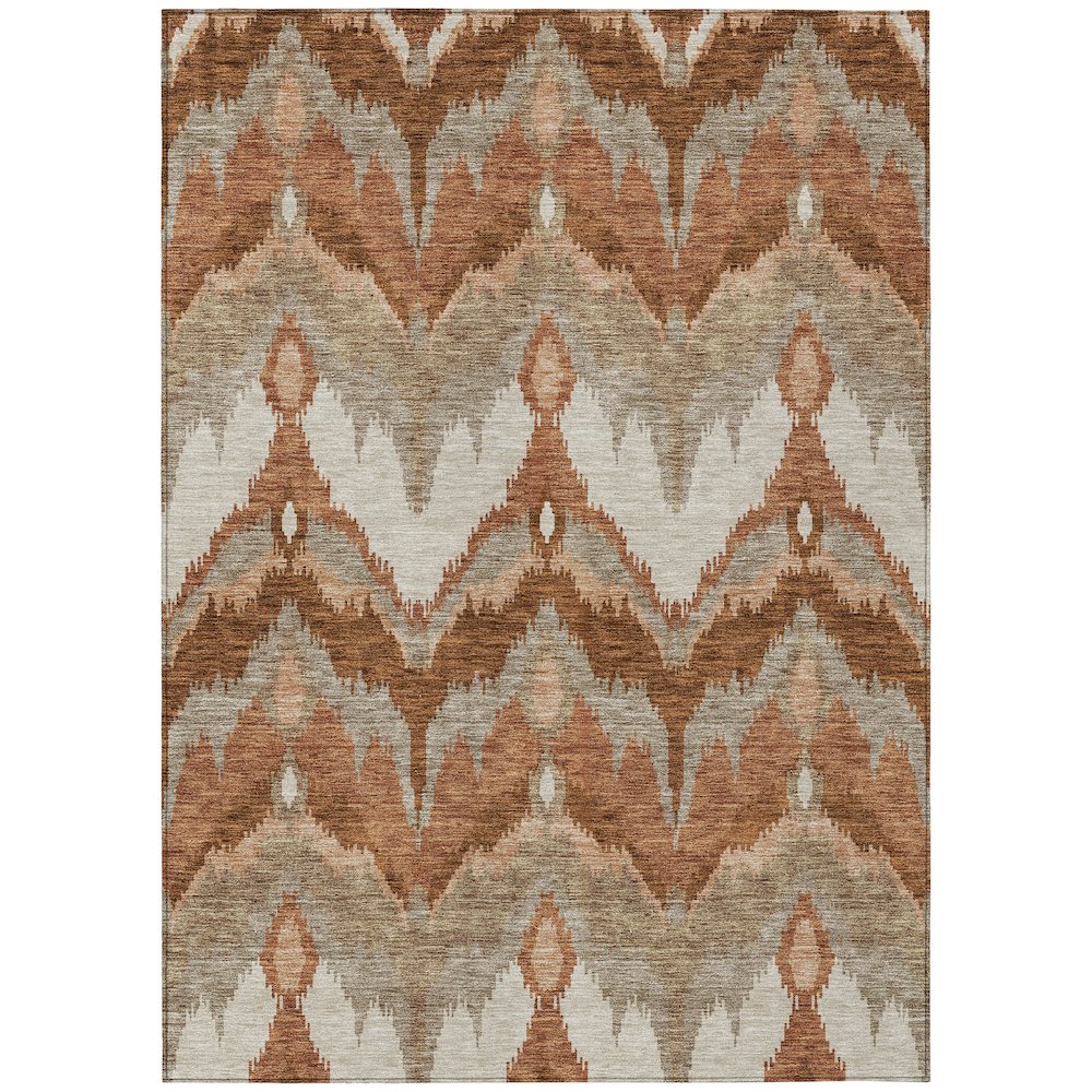 Chantille ACN743 Orange 3' x 5' Rug. Picture 1