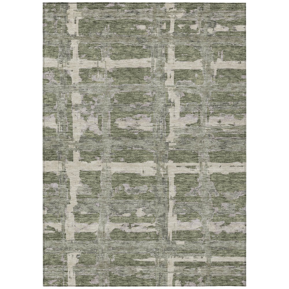Chantille ACN745 Green 3' x 5' Rug. Picture 1