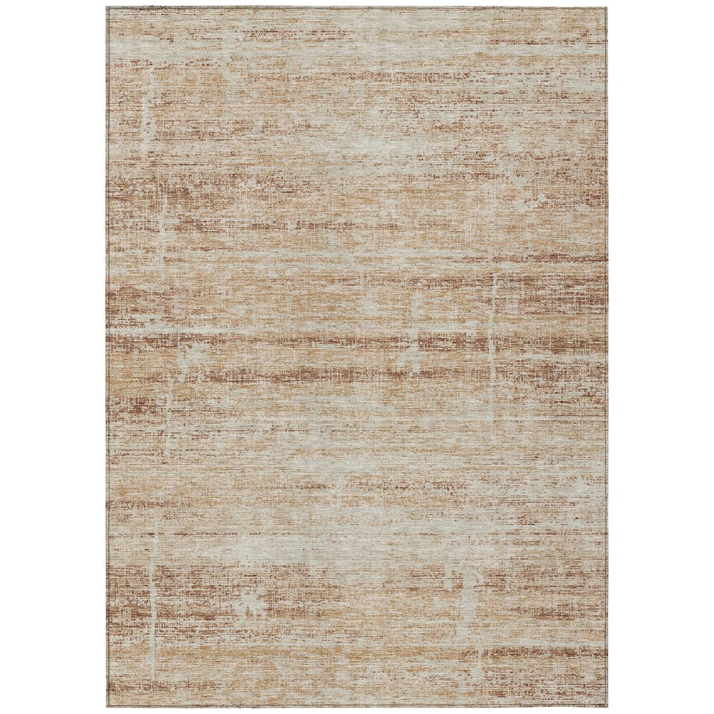 Chantille ACN747 Orange 3' x 5' Rug. Picture 1