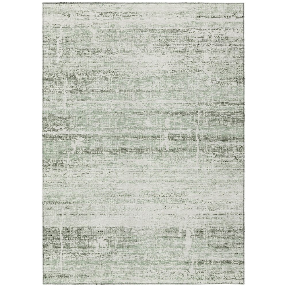 Chantille ACN747 Green 3' x 5' Rug. Picture 1