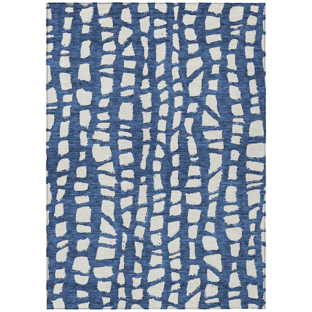 Chantille ACN754 Blue 3' x 5' Rug. Picture 1
