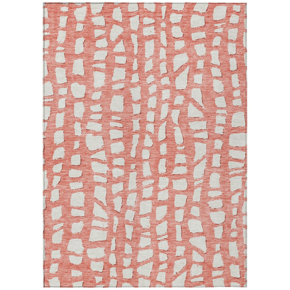 Chantille ACN754 Orange 3' x 5' Rug. Picture 1