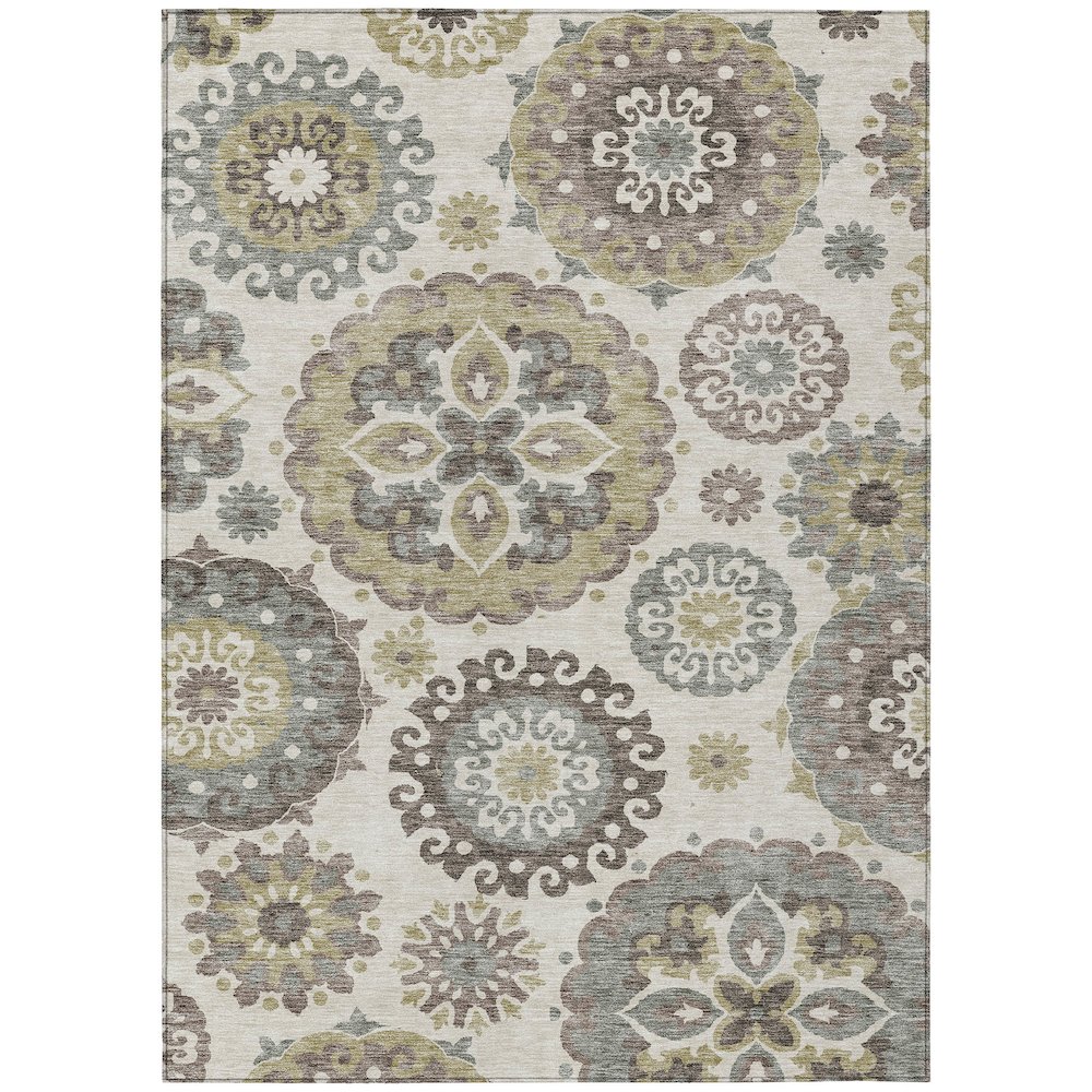 Chantille ACN763 Brown 3' x 5' Rug. Picture 1