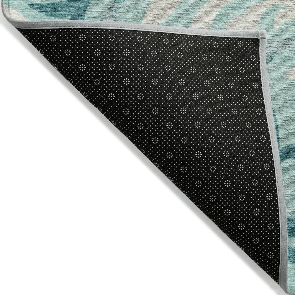 Chantille ACN764 Teal 2'3" x 7'6" Rug. Picture 2