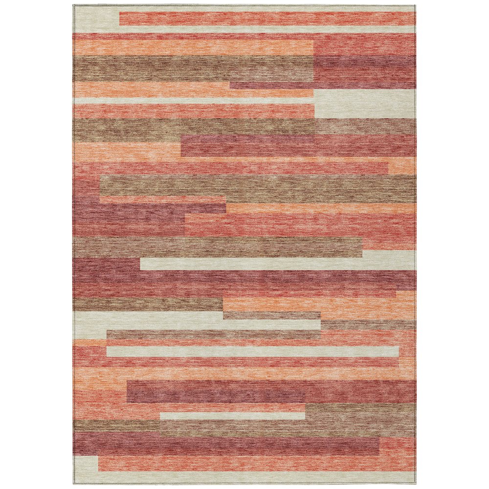 Chantille ACN766 Orange 3' x 5' Rug. Picture 1