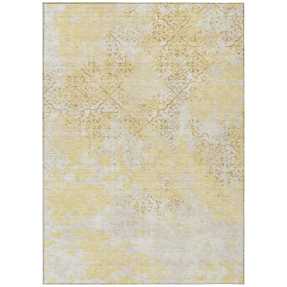 Chantille ACN769 Gold 3' x 5' Rug. Picture 1