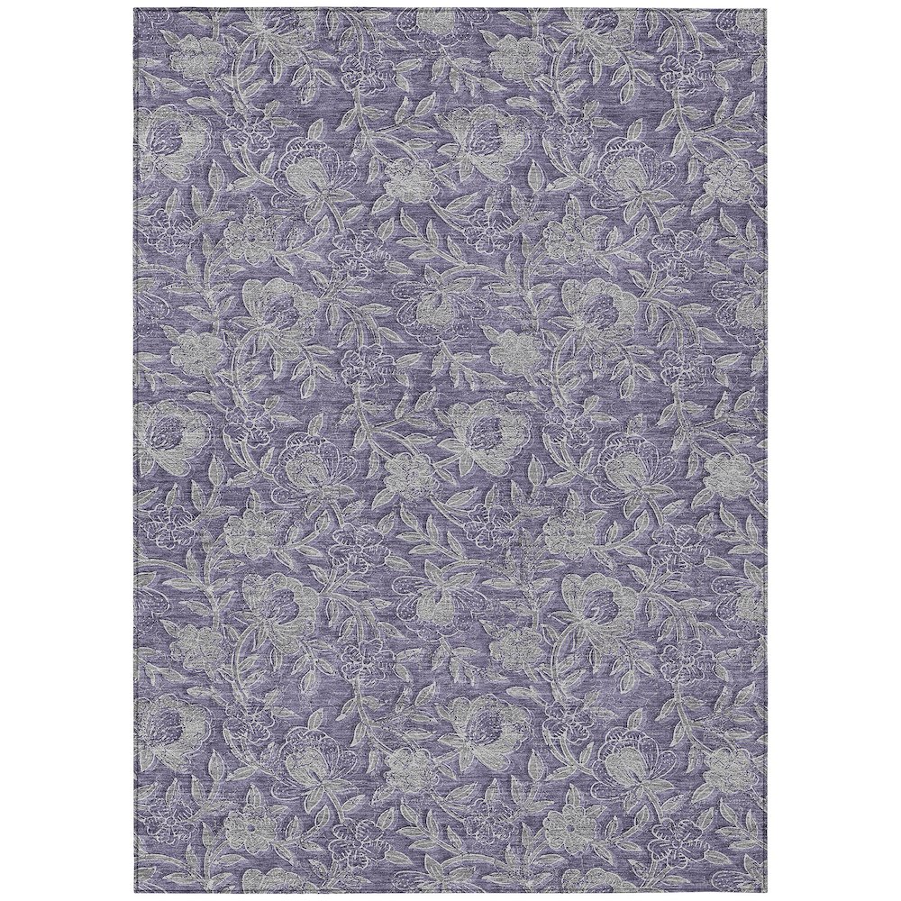 Chantille ACN771 Purple 3' x 5' Rug. Picture 1