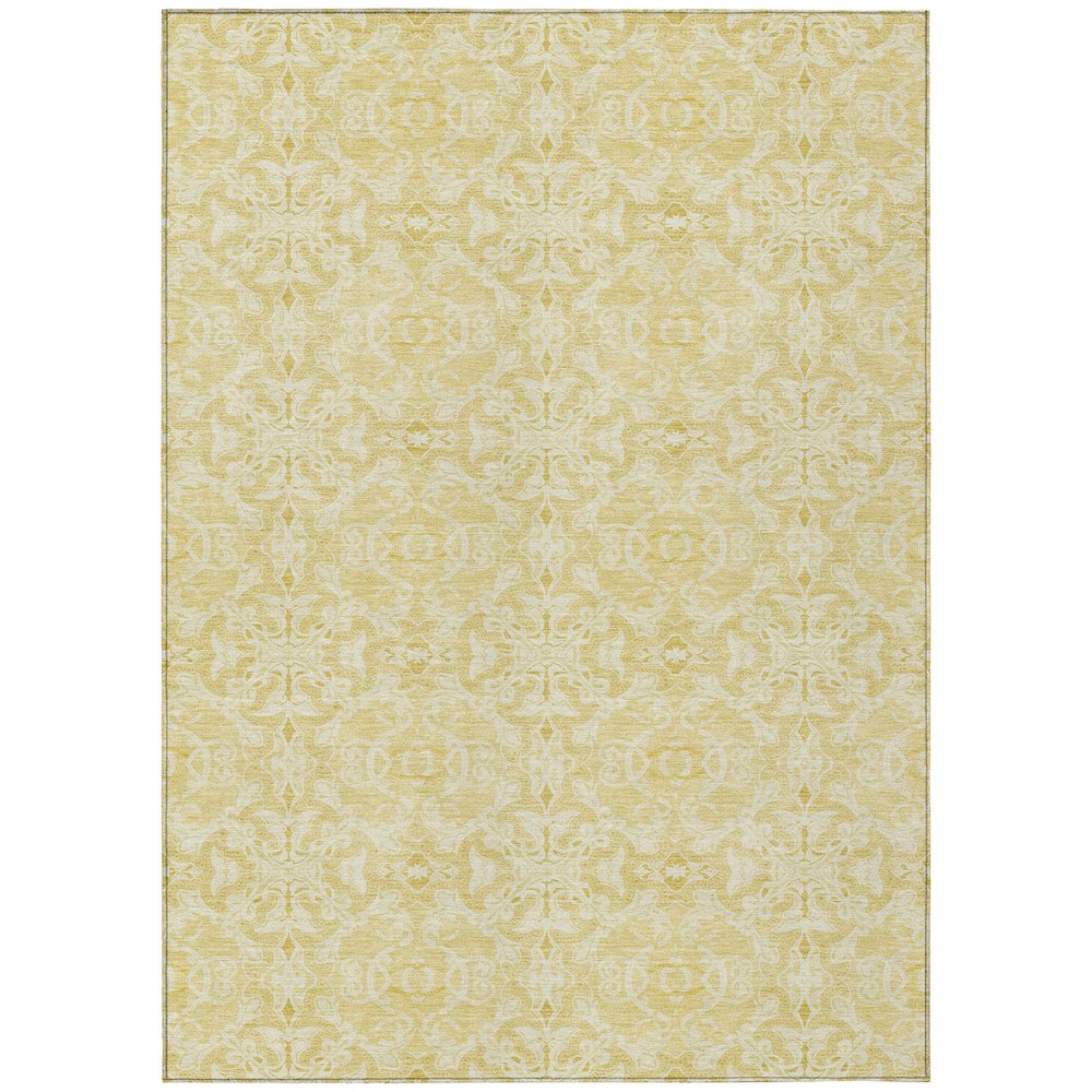 Chantille ACN784 Gold 3' x 5' Rug. Picture 1