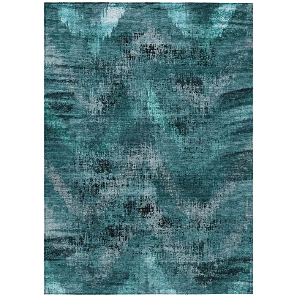 Chantille ACN792 Teal 3' x 5' Rug. Picture 1