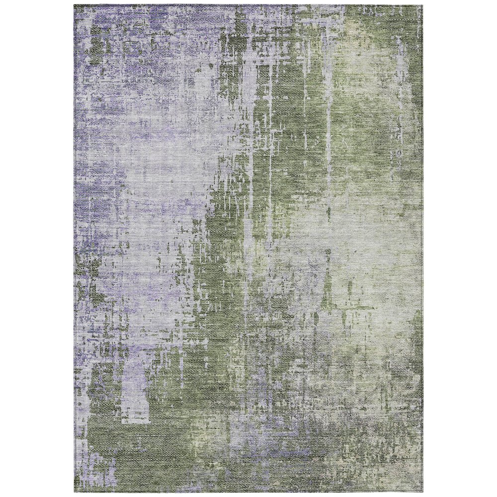 Chantille ACN795 Green 3' x 5' Rug. Picture 1