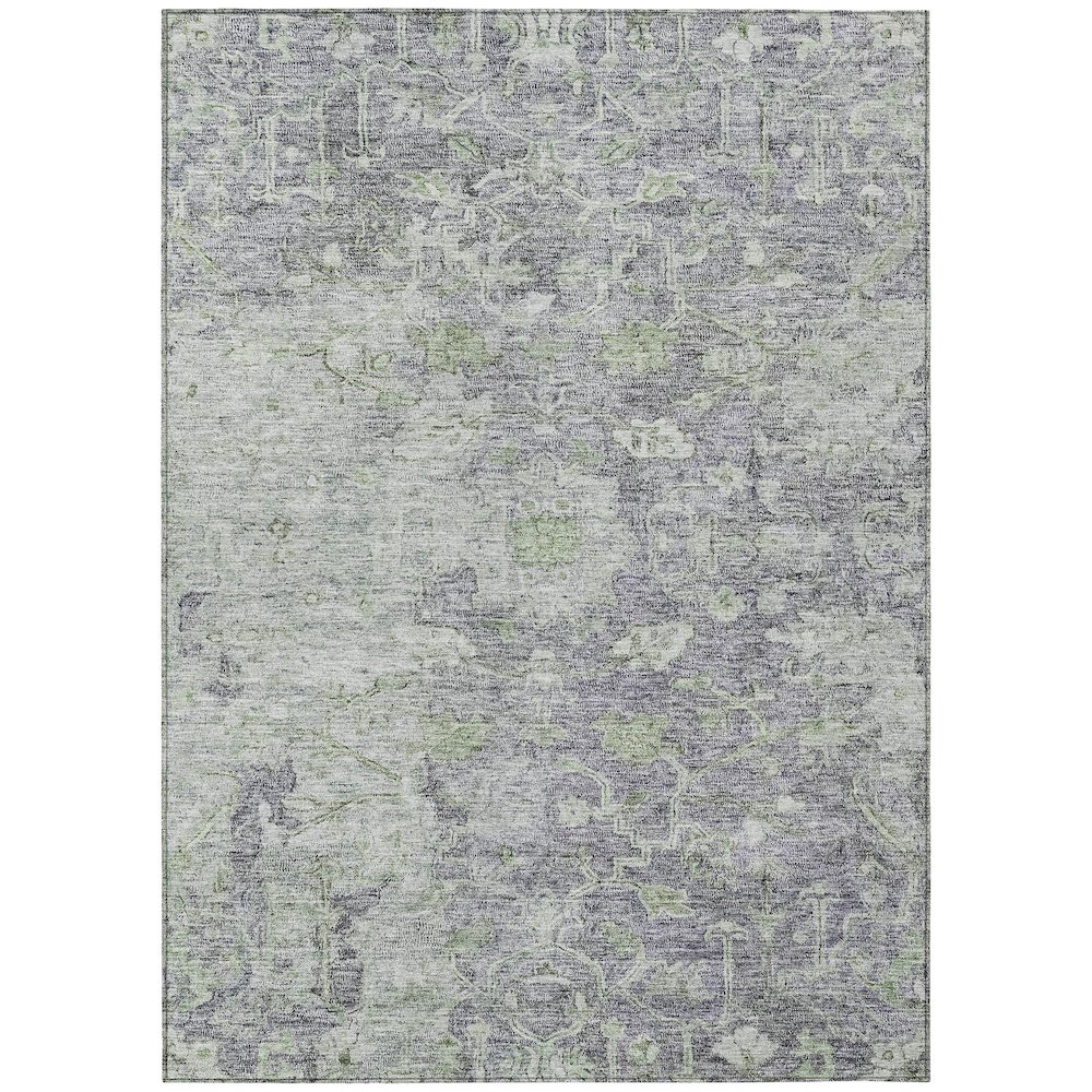 Chantille ACN801 Purple 3' x 5' Rug. Picture 1