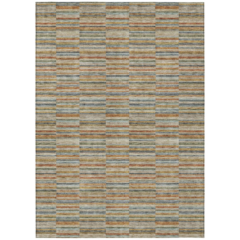 Chantille ACN816 Orange 3' x 5' Rug. Picture 1