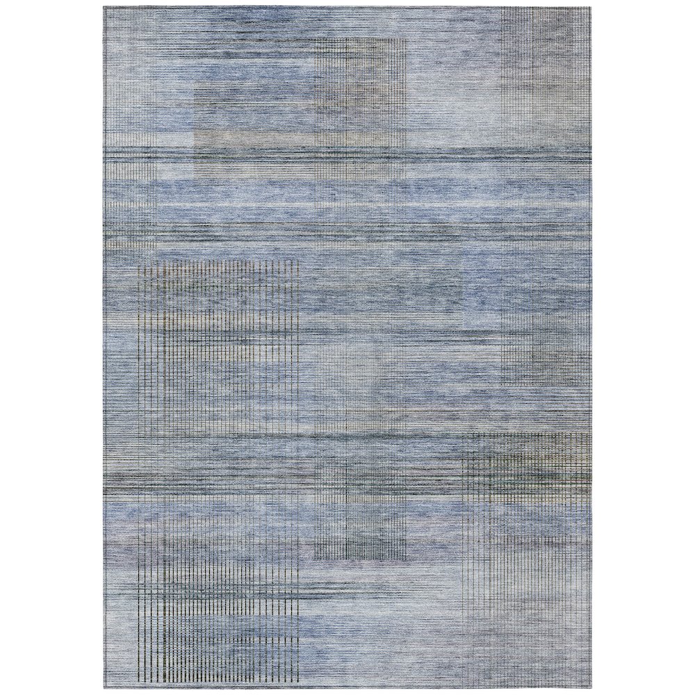 Chantille ACN819 Blue 3' x 5' Rug. Picture 1