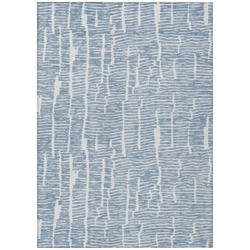 Chantille ACN830 Blue 3' x 5' Rug. Picture 1